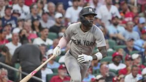 Jazz Chisholm's two-run homer lifted the New York Yankees to a 4-3 victory over the St. Louis Cardinals in the series opener on Friday.|Art or Photo Credit: Associated Press
