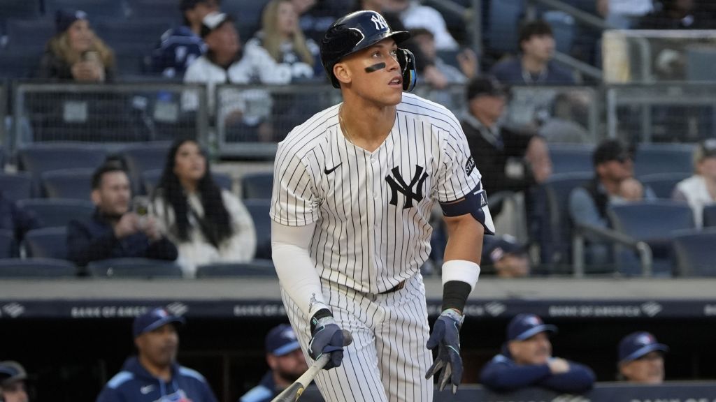 Aaron Judge hit his eighth home run of the season. | Art or Photo Credit: AP