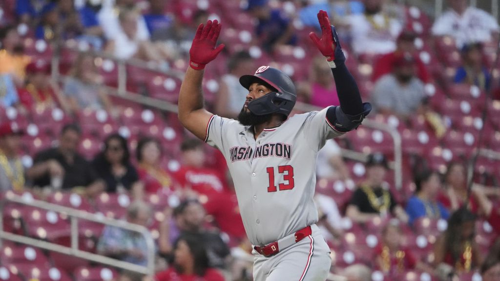 Amed Rosario celebrates after hitting a home run against the St. Louis Cardinals on July 9, 2025.| Art or Photo Credit: AP