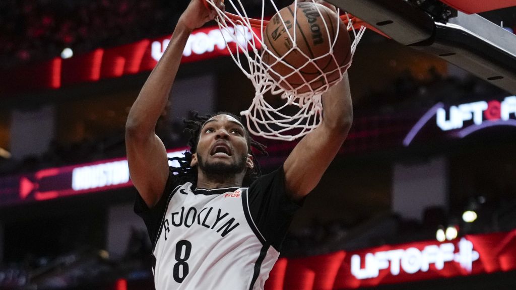 Ziaire Williams led the Brooklyn Nets' offense with 21 points in their road contest against the Rockets on Saturday night. | Art or Photo Credit: Associated Press
