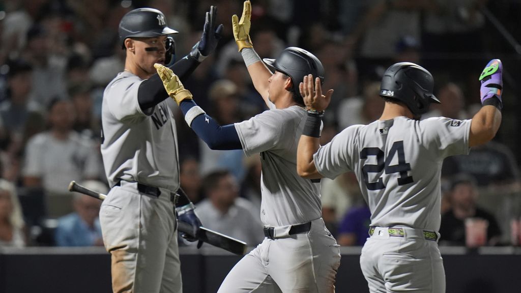 The Yankees won their fourth game in a row.|Art or Photo Credit: AP