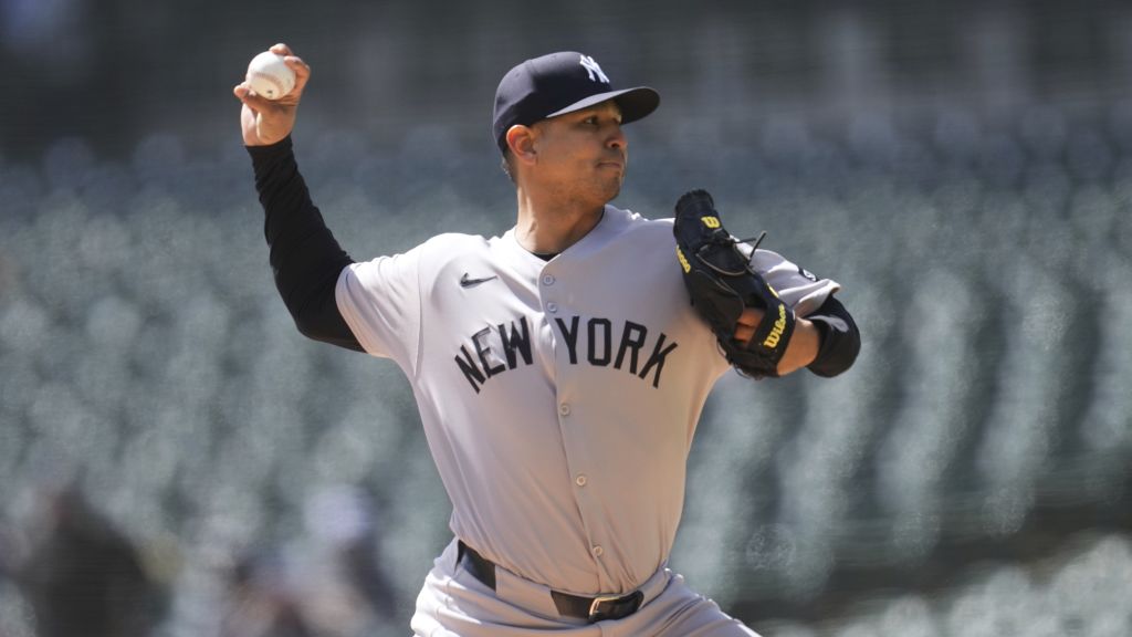 Veteran Carlos Carrasco delivers a pitch to home pate at Comerica Park. | Art or Photo Credit: AP