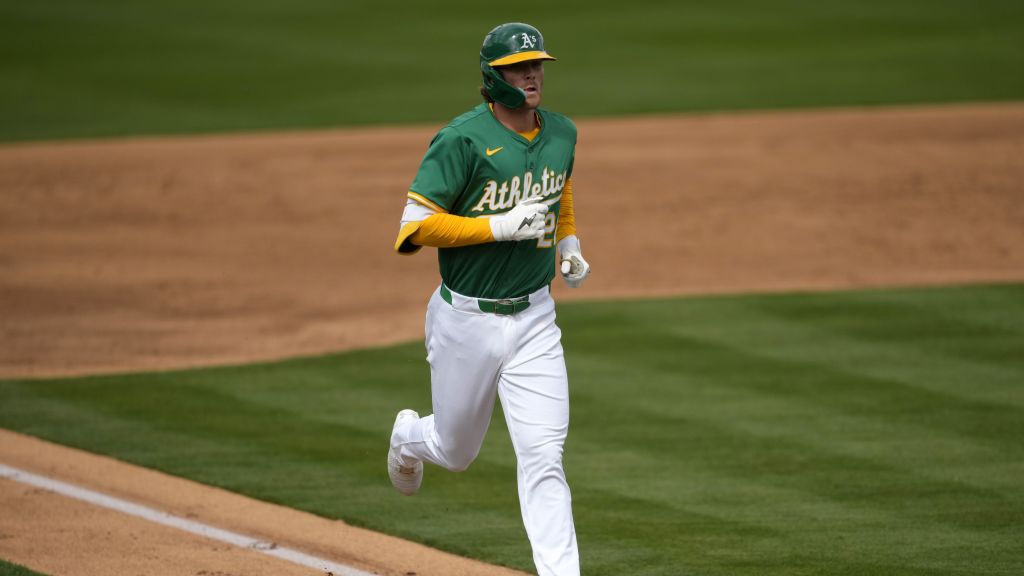 CJ Alexander rounds the bases during a Spring Training game in Arizona. | Art or Photo Credit: AP